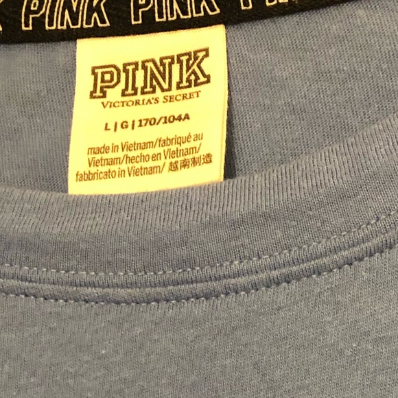 PINK VICTORIA SECRET LONG SLEEVE TOP - Picture 5 of 5